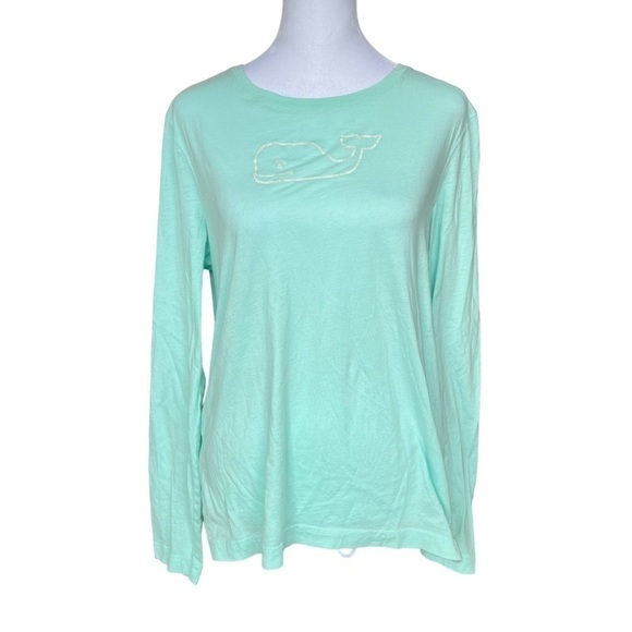 Vineyard Vines - Long-Sleeve Vintage Whale Tee Shirt Sz Large - Picture 1 of 6